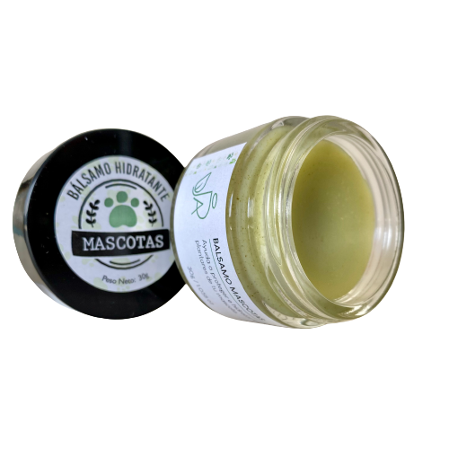 Balsamo Humectante Natural para Perros y Gatos, Mascotas, Zero Waste Colombia