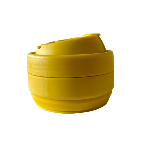 Mug colapsible de silicona