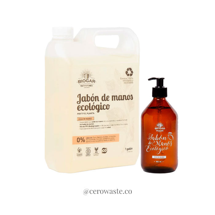 Jabon Liquido Natural y Ecologico, Libre de Parabenos, Cuidado Personal, cerowasteshop, Tiendas Ecologicas Colombia, Basura Cero, Zero Waste Colombia