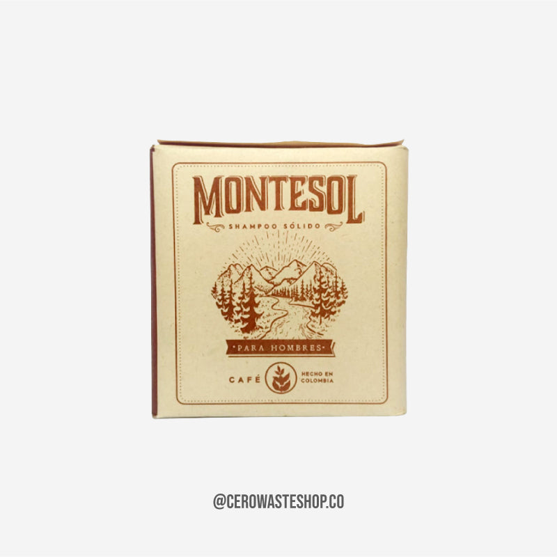 Shampoo Solido Natural Para Hombres, Para Cabello Seco, Cuidado Personal, cerowasteshop, Tienda Ecologica Online, Basura Cero, Zero Waste Colombia