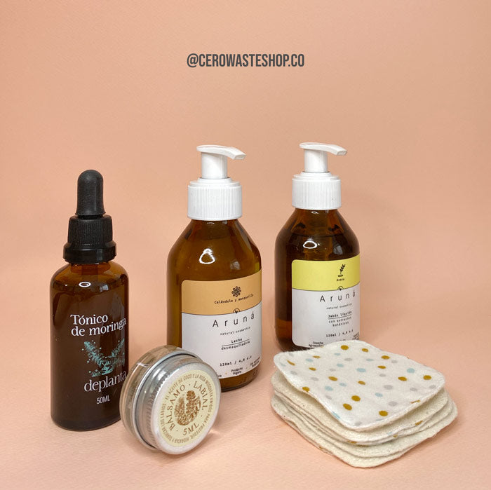 Productos Para Cuidado Facial Naturales y Ecologicos, Libre de Plasticos, Cuidado Personal, cerowasteshop, Tiendas Ecologicas Colombia, Basura Cero, Zero Waste Colombia