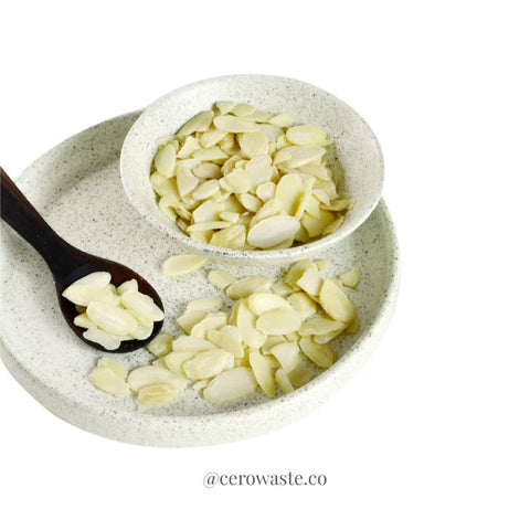Almendra Laminada, Frutos Secos, Alimentacion Saludable, Mercado Fit, Mercado A Granel, Zero Waste Colombia