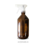 Botella de Vidrio Con Atomizador, Para la Limpieza, Hogar, cerowasteshop, Tienda Ecologica Online, Basura Cero, Zero Waste Colombia
