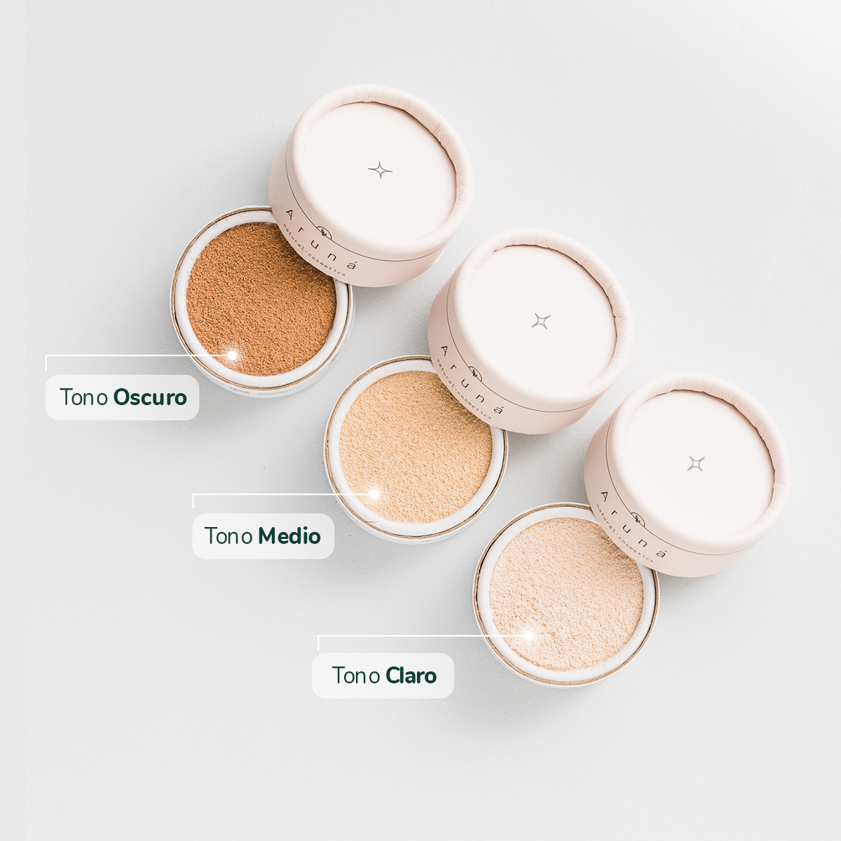 Polvo facial suelto