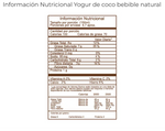 Yogur bebible de coco