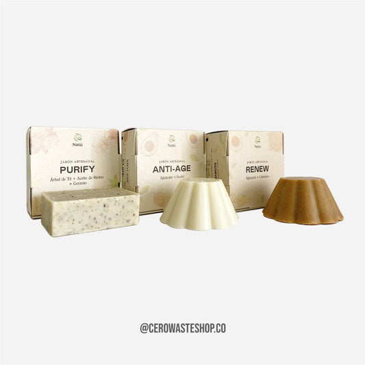 Jabones Artesanales Naturales y Ecologicos, Libres de Crueldad Animal, Cuidado del Cabello, cerowasteshop, Tiendas Ecologicas Colombia, Basura Cero, Zero Waste Colombia