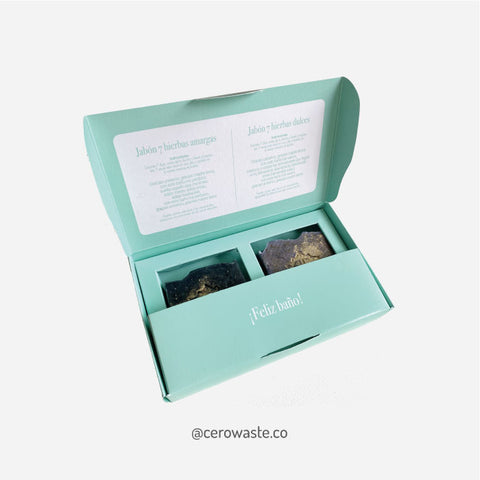Kit jabones hierbas dulces y amargas