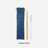 Kit Pitillo de Bambu, Para Llevar, cerowasteshop, Tienda Ecologica Online, Basura Cero, Zero Waste Colombia