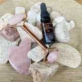 Rodillo Facial de Cuarzo, Gua Sha de Cuarzo, Cuidado Personal, cerowasteshop, Tienda Ecologica Online, Basura Cero, Zero Waste Colombia
